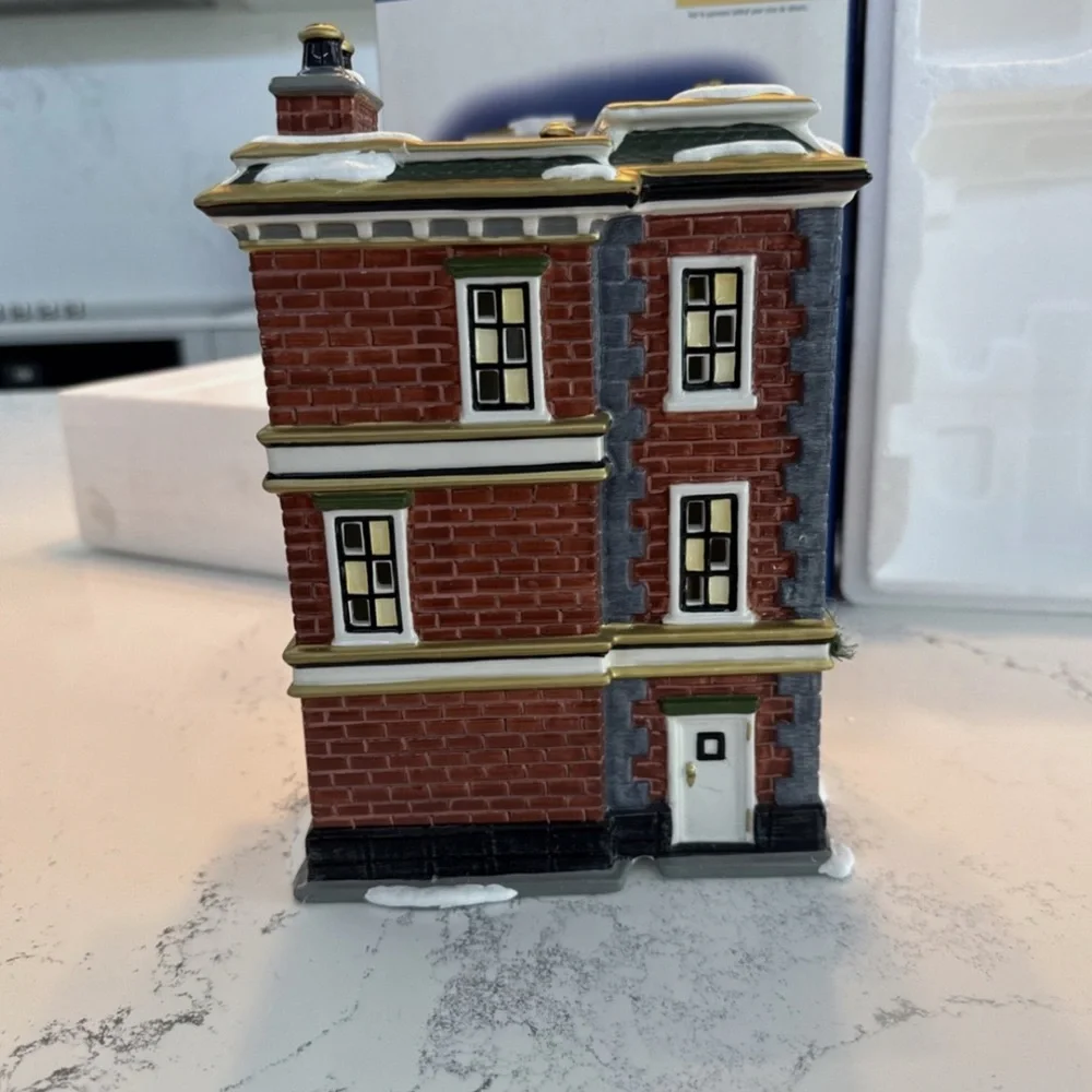 Department 56 Main Street Office Building Heritage Village Collection Retired - Picture 5 of 8